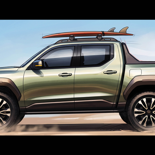 2027 Mahindra Motors Scorpio Lifestyler Sketches